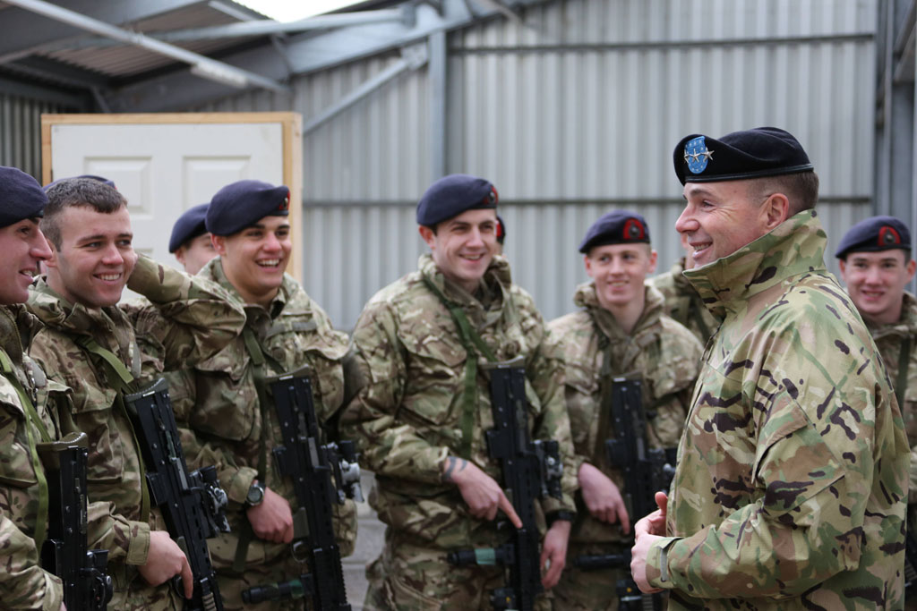 Top Nato General visits Commando Training Centre | Royal Navy
