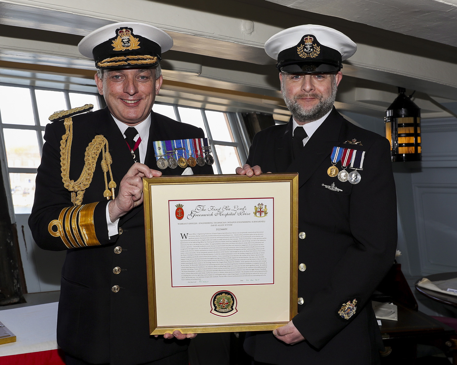 Royal Navy honours stalwarts of the service | Royal Navy