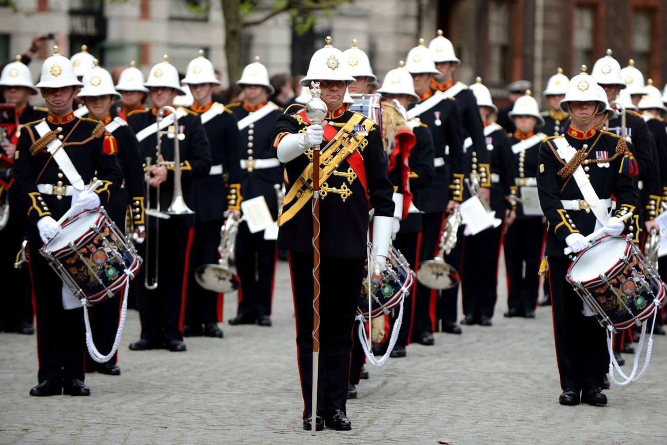 Оркестр королевской морской пехоты Британия