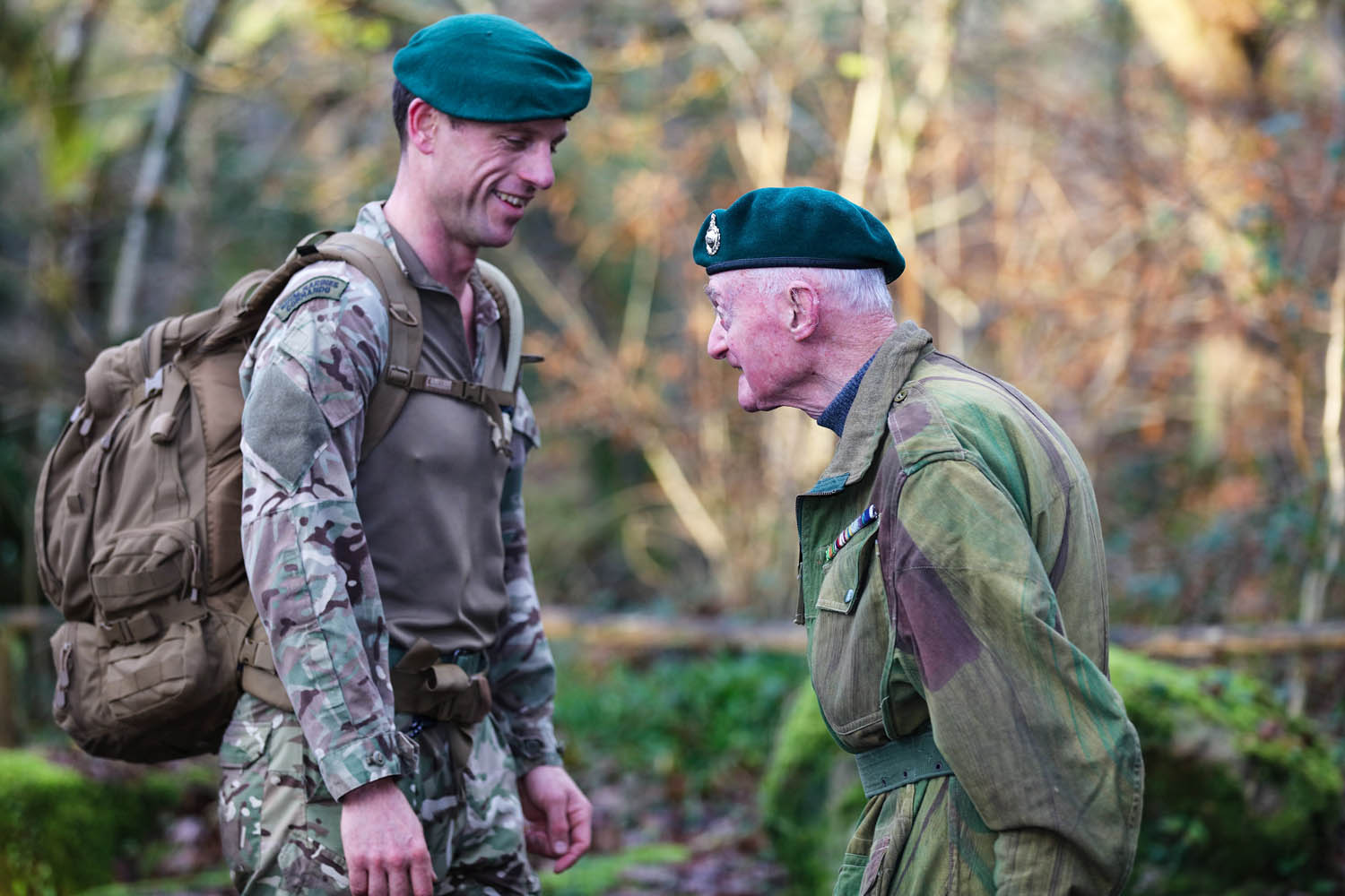 Royal Marines legend completes his last commando challenge