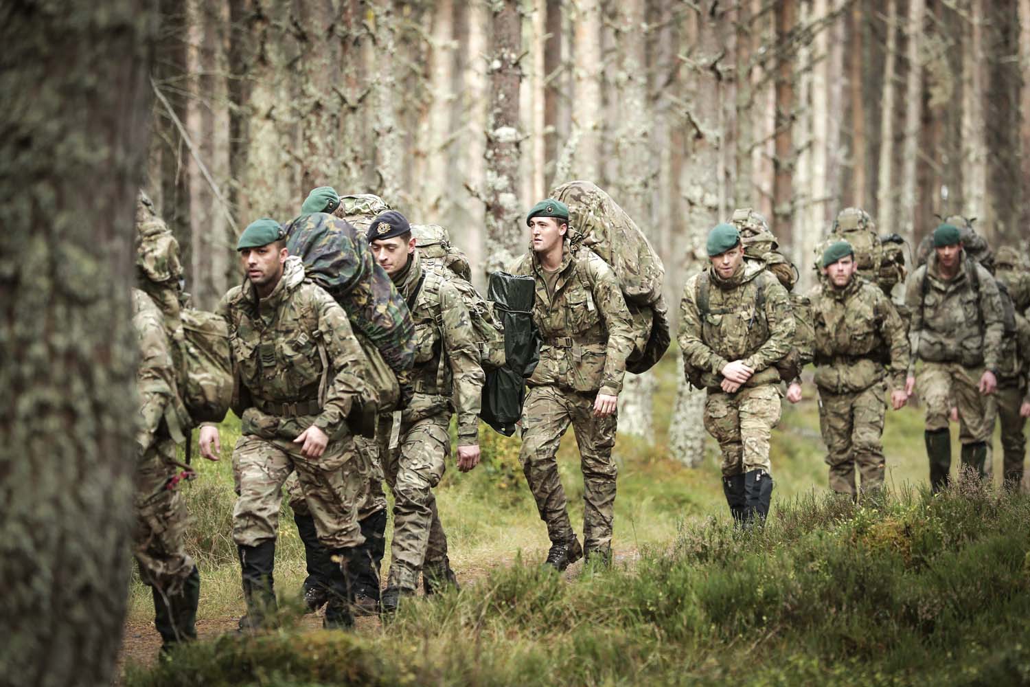 Royal Marines ready for the Arctic winter