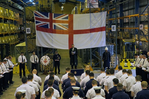 wales prince hms battleship today remembers wartime tribute heroes pay crew