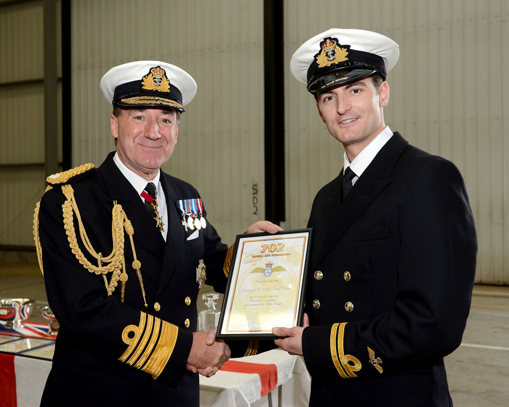 High flying achievements recognised at Naval Air Squadron parade ...