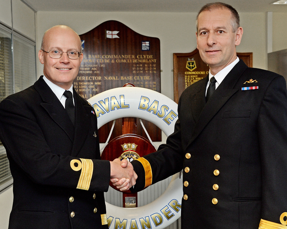 Naval Base welcomes new Naval Base Commander | Royal Navy
