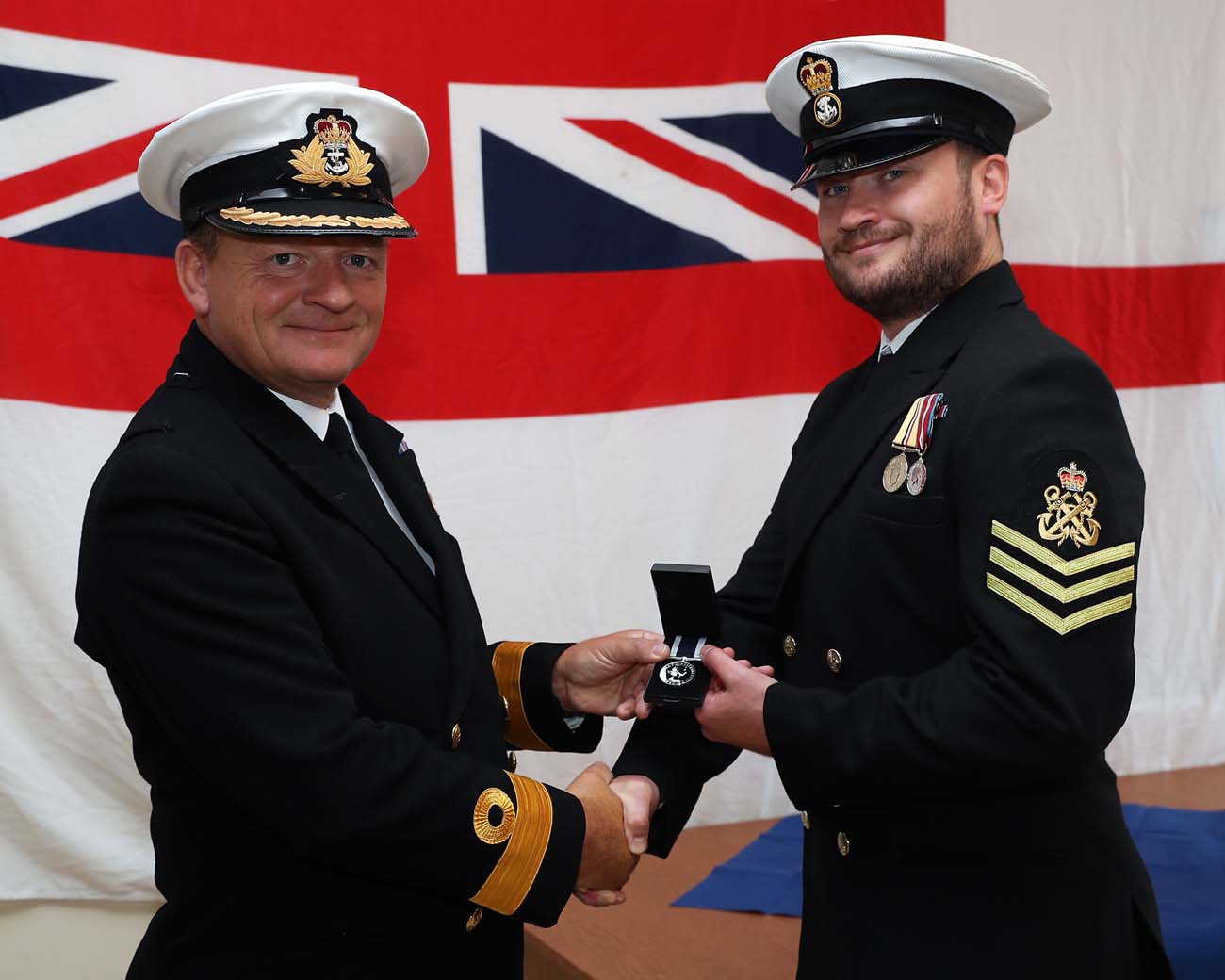 Devonport sailor receives excellence award | Royal Navy