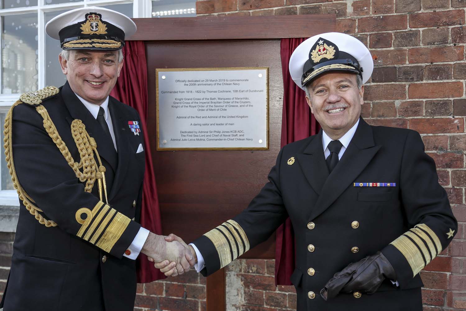 Top Chilean Brass visit Portsmouth | Royal Navy