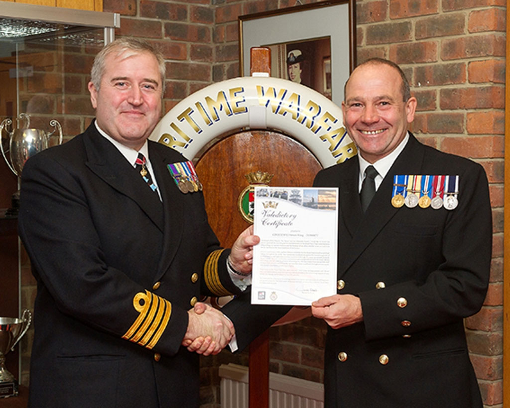 Waterlooville sailor leaves service after 30 years | Royal Navy