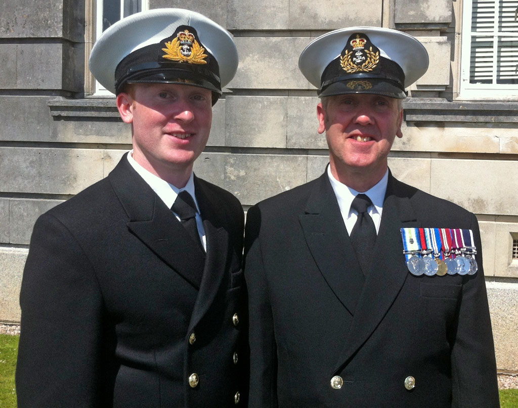 New Naval officers receive Royal seal of approval | Royal Navy