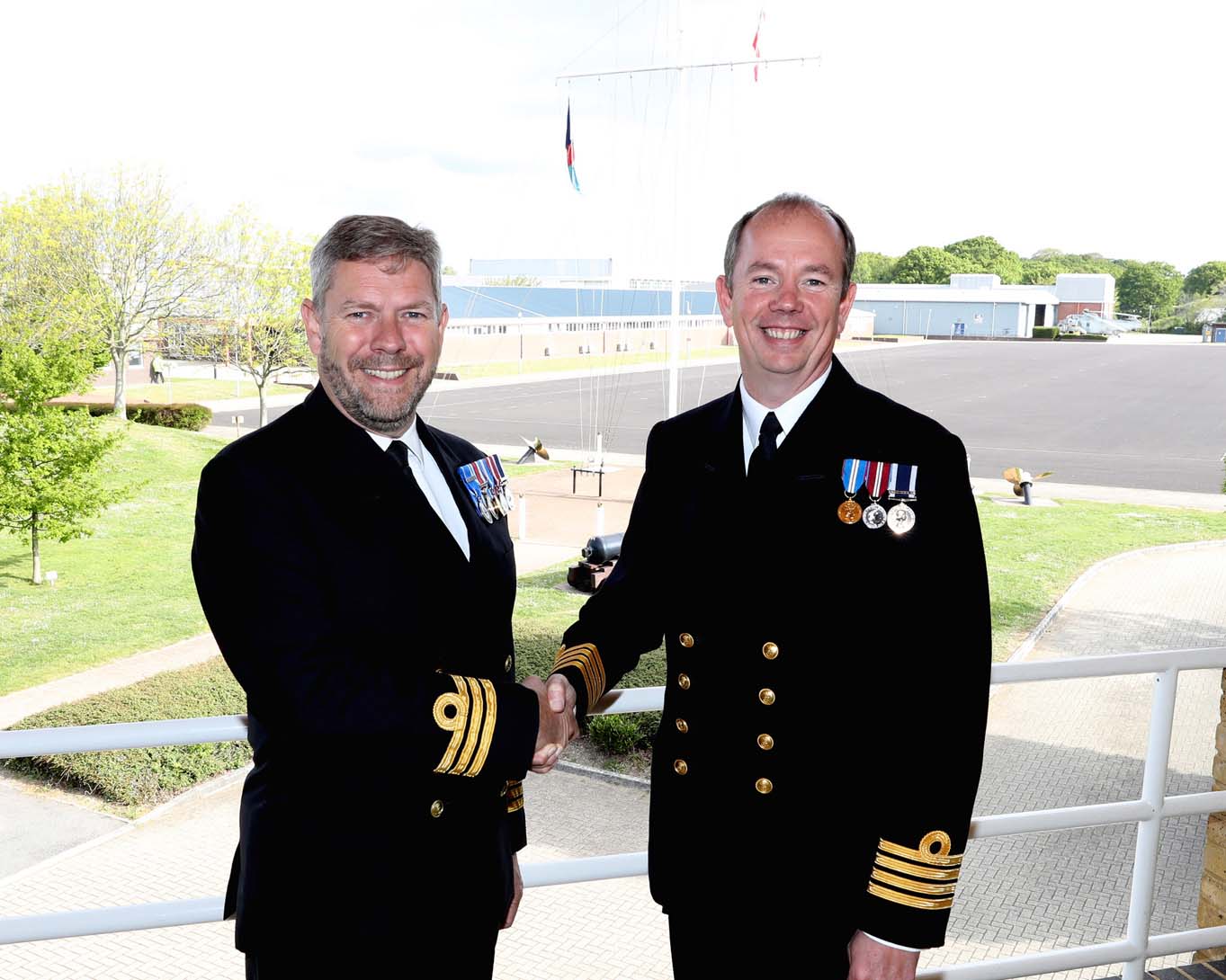HMS Sultan welcomes new Commanding Officer | Royal Navy